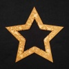 Hvězda gravírovaná - 15 cm 